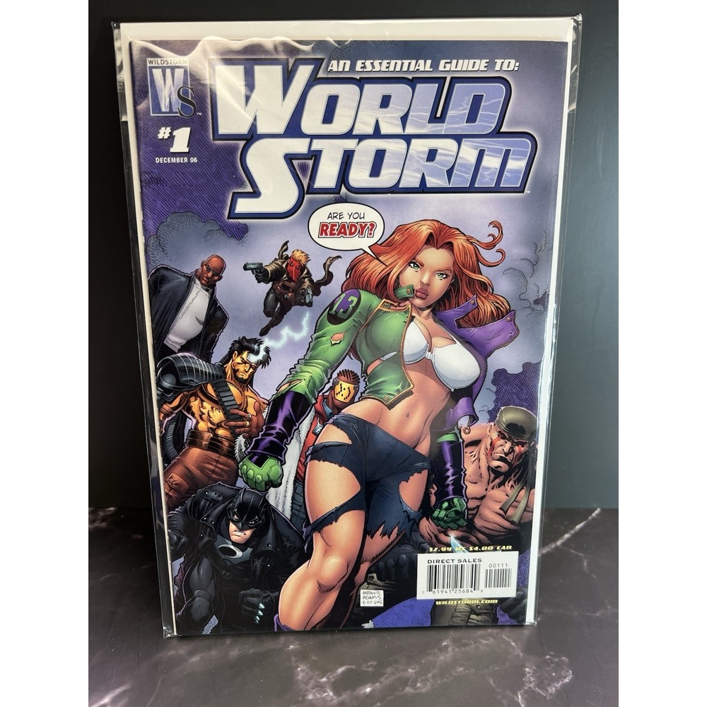 World Storm #1 First Issue HIGH GRADE Vintage December 2006